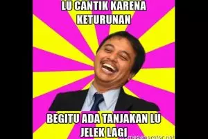Kocaknya 7 meme 'gue turunan' ini bisa bikin sejenak lupakan stres