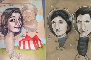 18 Lukisan keren ini awalnya sketsa yang dicoret-coret seorang bocah