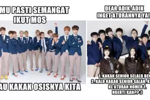8 Meme ‘siswa baru ala K-Pop’ ini bakal ceriakan harimu deh!
