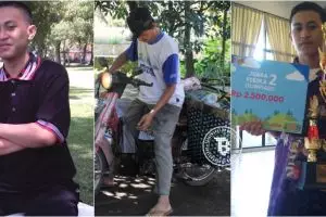 Muhammad Wishka, anak pencari rongsokan ini lolos masuk FK UGM