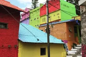 Kampung warna warni di Malang ini keren, jalan-jalan yuk!