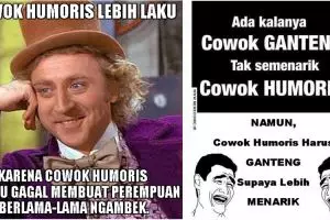 11 Meme cowok ganteng vs humoris, mana yang lebih dipilih cewek?