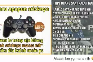 10 Meme kocak alasan orang saat kalah main game, kelakuan siapa ini?