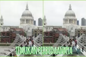 Coba cari 4 perbedaan dua gambar ini dalam semenit, banyak yang gagal!