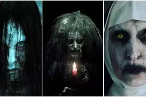 Ini wajah asli 14 karakter seram di film horor Hollywood