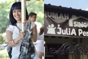 Selain kuliah S2, Julia Perez bangun rumah singgah bagi pejuang kanker