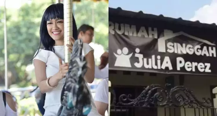 Selain kuliah S2, Julia Perez bangun rumah singgah bagi pejuang kanker