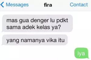 23 Chat 'menunggu seseorang' ini bikin baper, duh sabar ya!