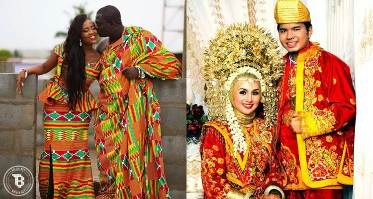 10 Baju pengantin tradisional paling unik di dunia, ada dari Indonesia