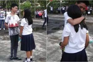 Rayakan sebulan pacaran, kelakuan sepasang pelajar ini bikin geram!