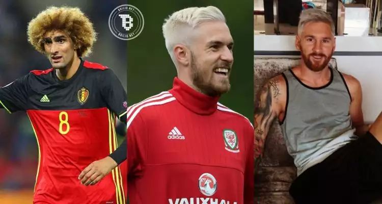 10 Pemain sepak bola yang pernah nekat ngecat rambut jadi pirang! 