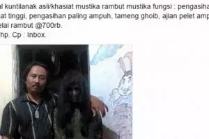 Penjual kuntilanak ini bikin geger netizen, duh! 