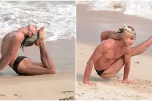 15 Pose yoga ekstrem ini dijamin bikin kamu geleng-geleng kagum