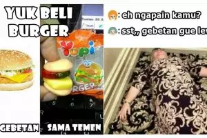 7 Meme beda kelakuan saat bareng gebetan ini bikin ketawa sendiri!