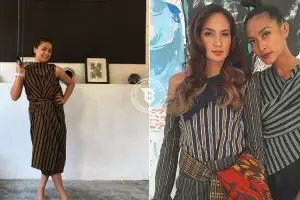 Kain lurik sedang tren, ini 10 inspirasi gaya yang bisa kamu tiru