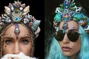 10 Mahkota kulit kerang antik, bikin kamu makin cantik di pesta!