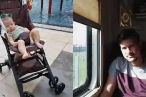 7 Status ini bukti Stuart Collin tak ingin berjauhan dengan anaknya