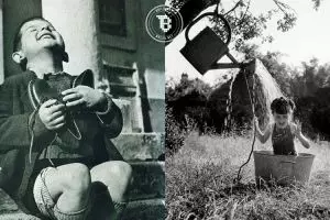 12 Foto langka tawa anak-anak di tengah Perang Dunia II, mengharukan!