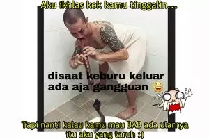 10 Meme 'ikhlas diputus pacar' ini bikin kamu tersenyum kecut!