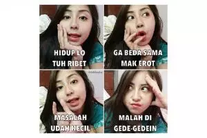 10 Meme kocak ala Clairine Clay, selebgram cantik yang humoris abis!