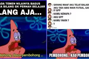 10 Meme kocak 'kau pembohong' ini bikin senyum-senyum sendiri