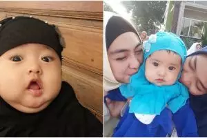 Lucunya anak kedua Oki Setiana Dewi, wah the next ustazah nih?