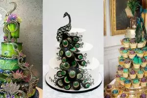 Tampilan 20 kue tema merak ini menakjubkan, bikin sayang dimakan nih!