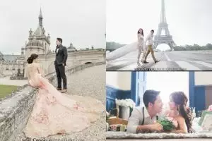 10 Foto prewedding romantis Samuel dan Franda, bak di negeri dongeng!