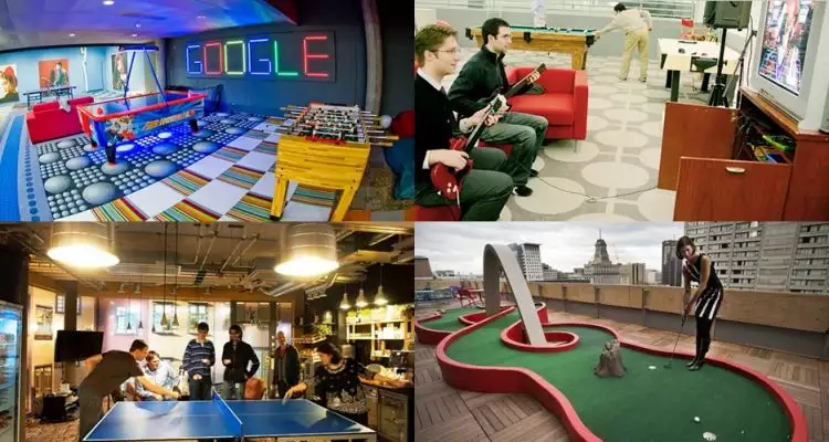 10 Fasilitas di kantor Google ini bikin karyawan betah ngantor, top!