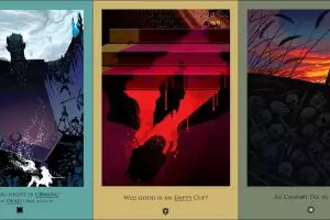 10 Poster Game of Thrones versi animasi ini keren dan bikin kagum!
