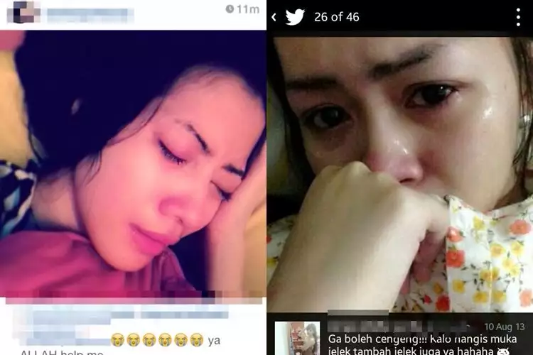 10 Orang ini menangis tapi pamer di media sosial, maksudnya apa ya?