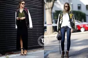 10 Style keren dengan bomber jacket ini boleh juga kamu tiru, ladies! 