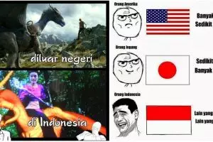 12 Meme beda Indonesia dengan luar negeri ini bikin kamu ketawa miris!