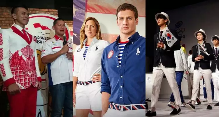 10 Kostum negara peserta olimpiade Brasil, mana nih yang paling keren