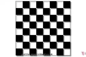 Uji kejelian matamu, hitung jumlah persegi dalam papan catur ini!