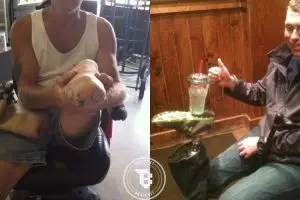 10 Potret kreativitas orang punya satu kaki ini bukti bersemangat baja