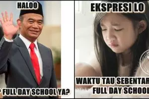 10 Meme 'full day school' ini kocak abis, duh anak-anak kapan mainnya?