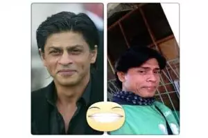 Wajah driver Gojek ini mirip Shah Rukh Khan, saudaraan ya?