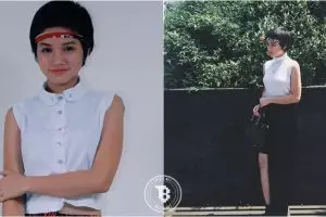 Gaya rambut cepak Bella Graceva, makin hits dan percaya diri
