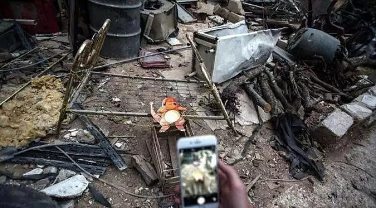 Remaja di Suriah bermain Pokemon Go di lokasi perang, nekat banget sih
