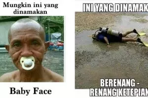 20 Meme kocak 'mungkin ini yang dinamakan', pokoknya cubanget!