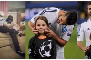 11 Aksi mengharukan orangtua demi semangati anaknya, awas mewek