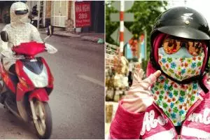 20 Foto ini bukti cewek Vietnam takut panas & terobsesi kulit putih