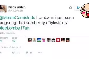 17 Cuitan kocak ide lomba 17an ini bikin senyum-senyum sendiri