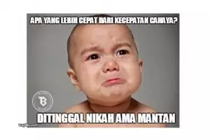 10 Meme 'apa yang lebih cepat dari kecepatan cahaya?' ini makjleb abis
