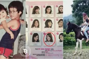 11 Foto transformasi Sharena, dari culun hingga jadi mama muda idaman