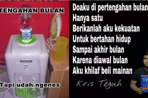 12 Meme kocak ngenesnya pertengahan bulan, kamu juga mengalami?
