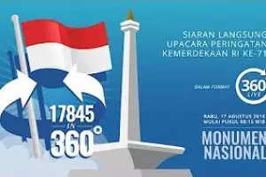 Perayaan HUT RI pakai teknologi kamera 360°,  yang pertama di dunia