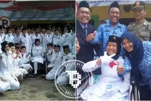 Saat guru menangis, Silvi bilang 'saya gak papa, tetap semangat!'