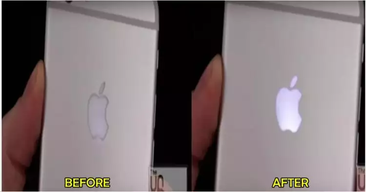 Ini cara bikin logo Apple di iPhone menyala seperti di MacBook